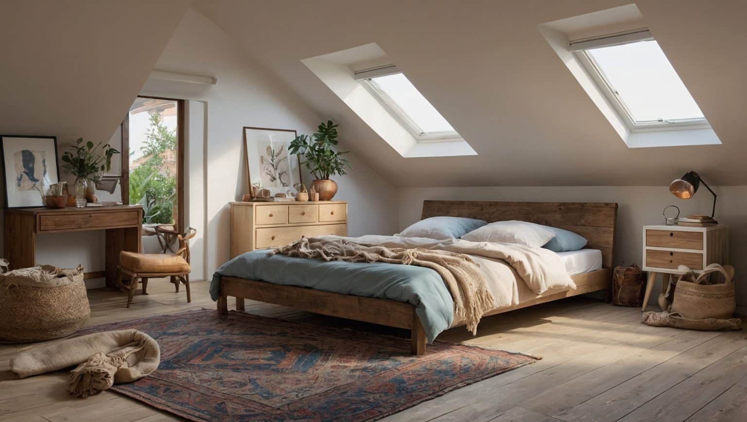 Chambre mansardée: 10 conseils pour l'aménager