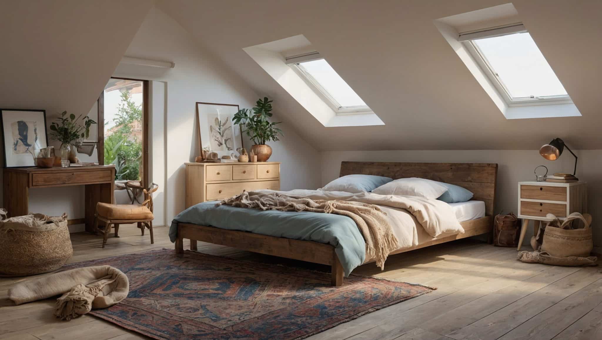 Chambre mansardée: 10 conseils pour l'aménager
