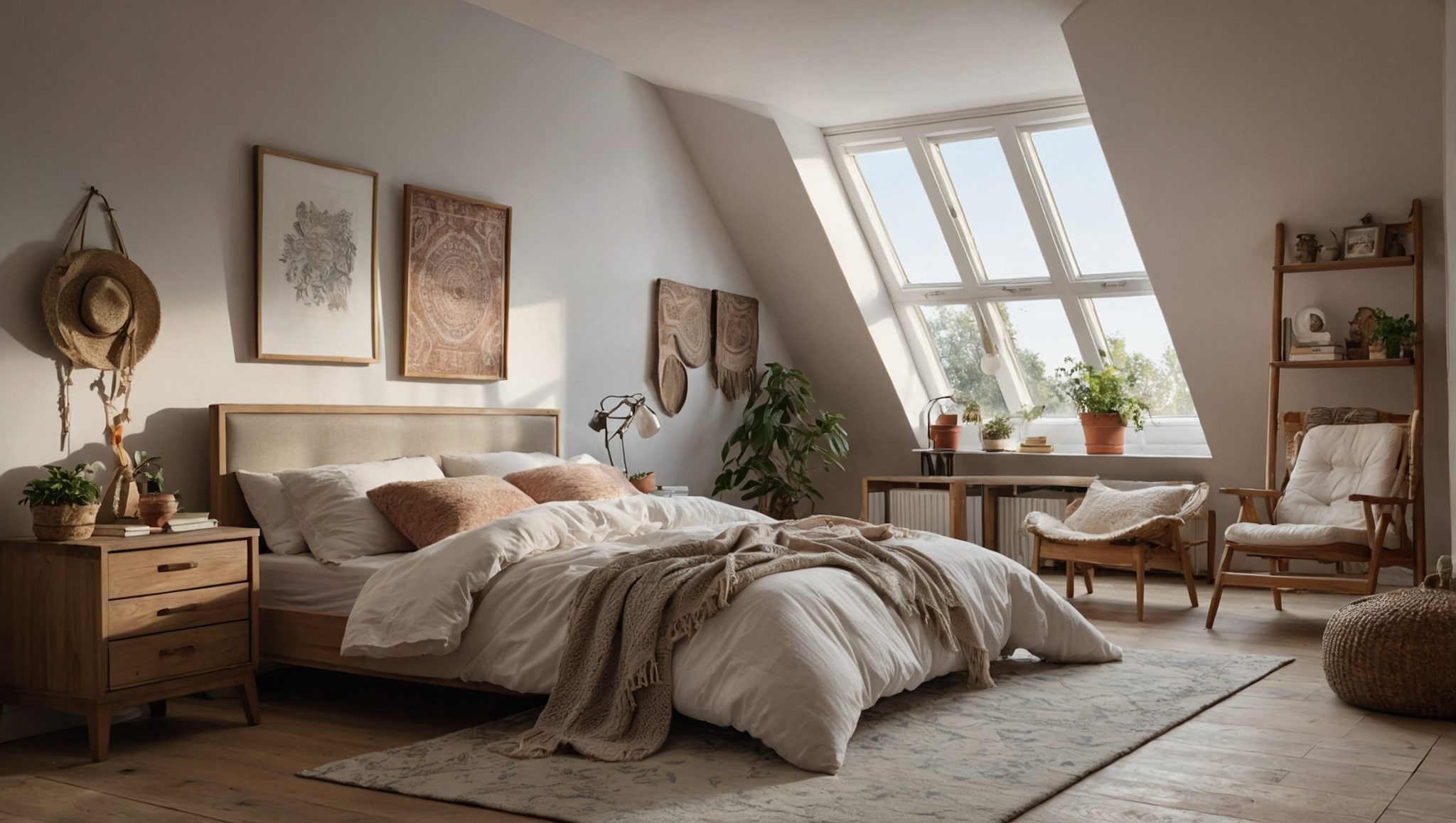 Chambre mansardée: 10 conseils pour l'aménager