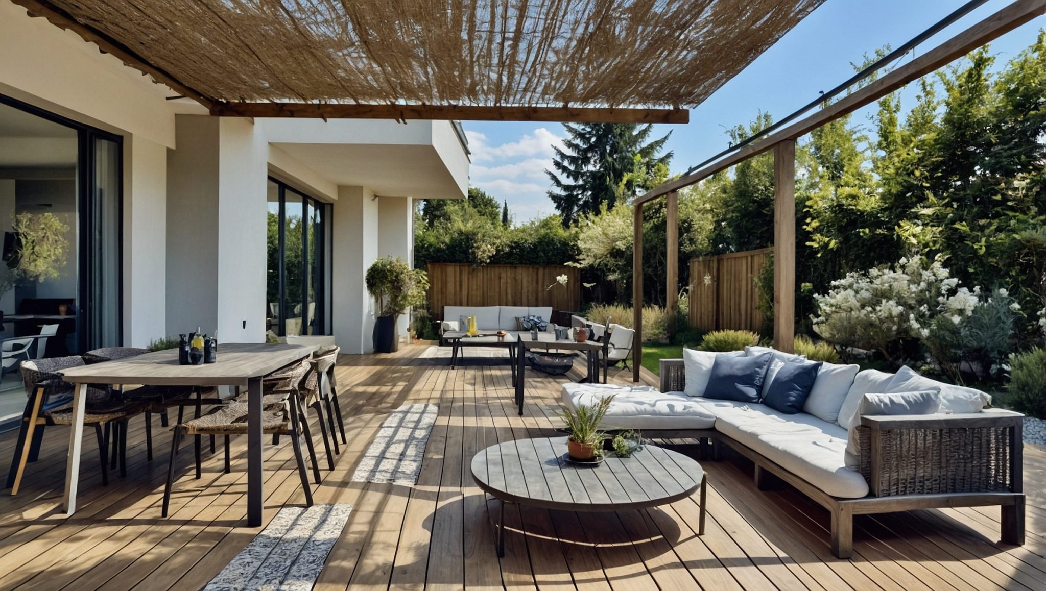 View of Aménager une grande terrasse : 9 conseils pour l'embellir