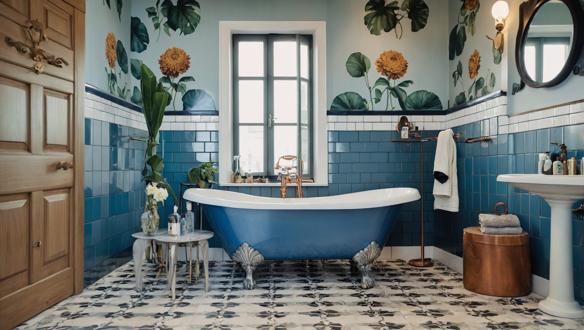 Salle de bain vintage : 12 idées pour une déco réussie