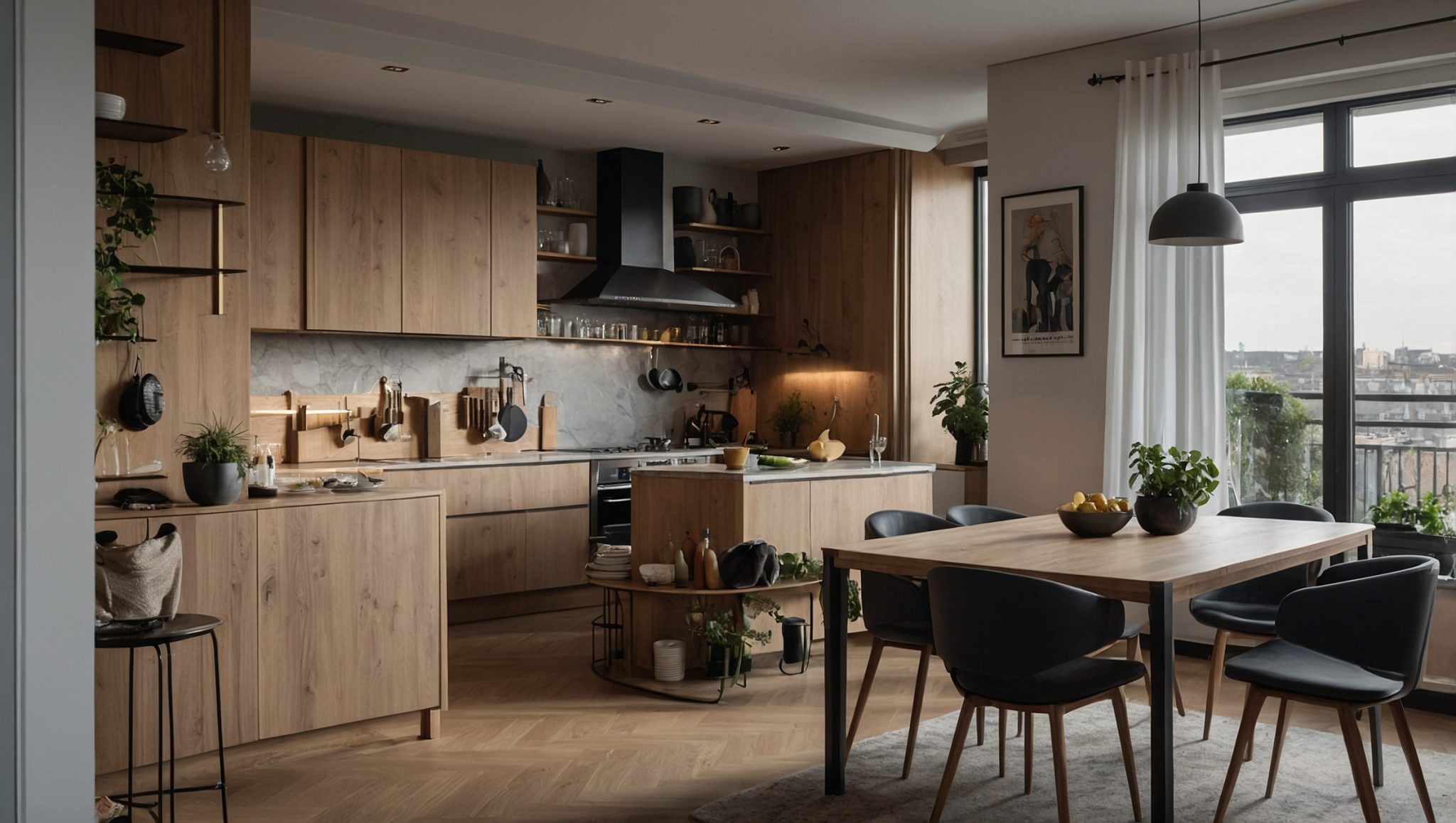 Cuisine ouverte sur salon : 10 astuces déco