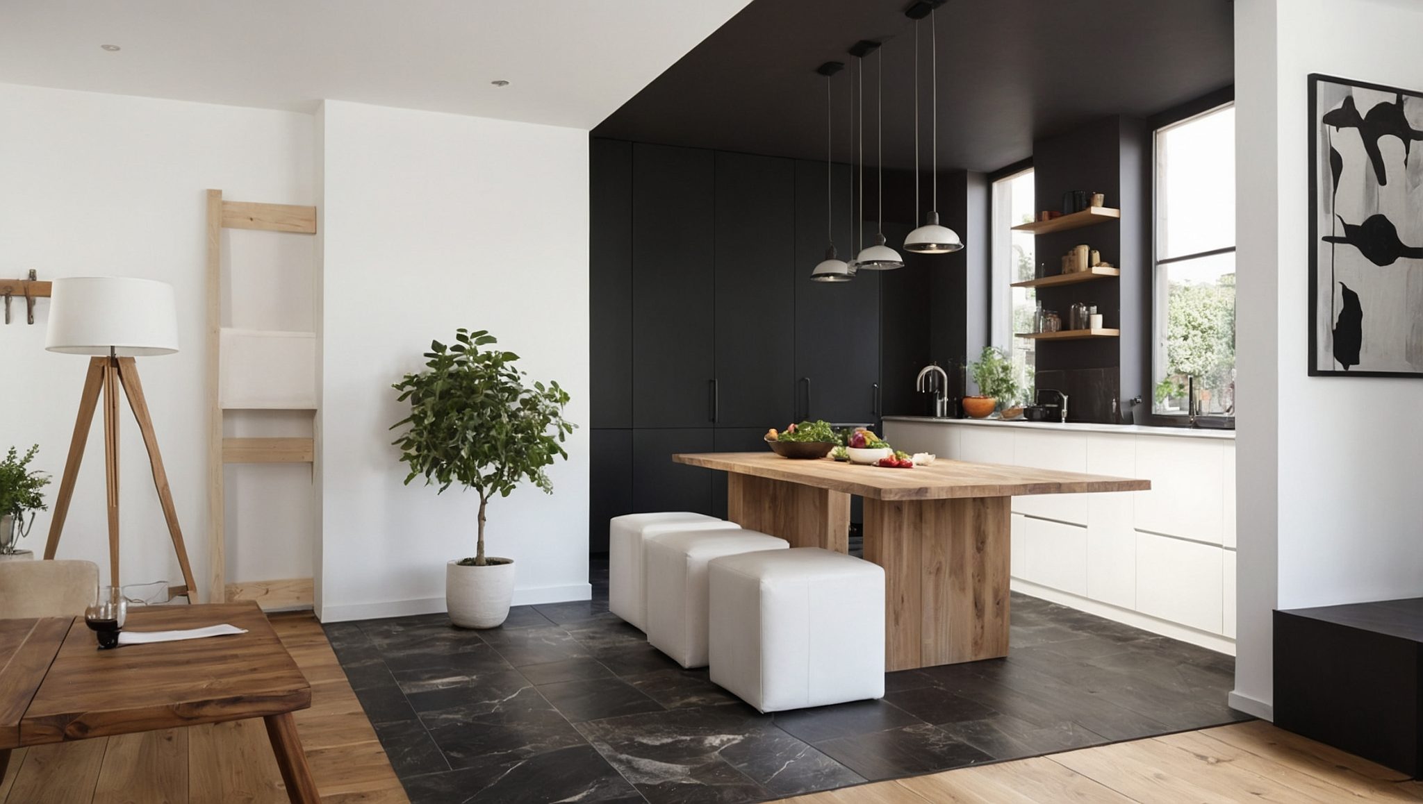 Cuisine ouverte sur salon : 10 astuces déco