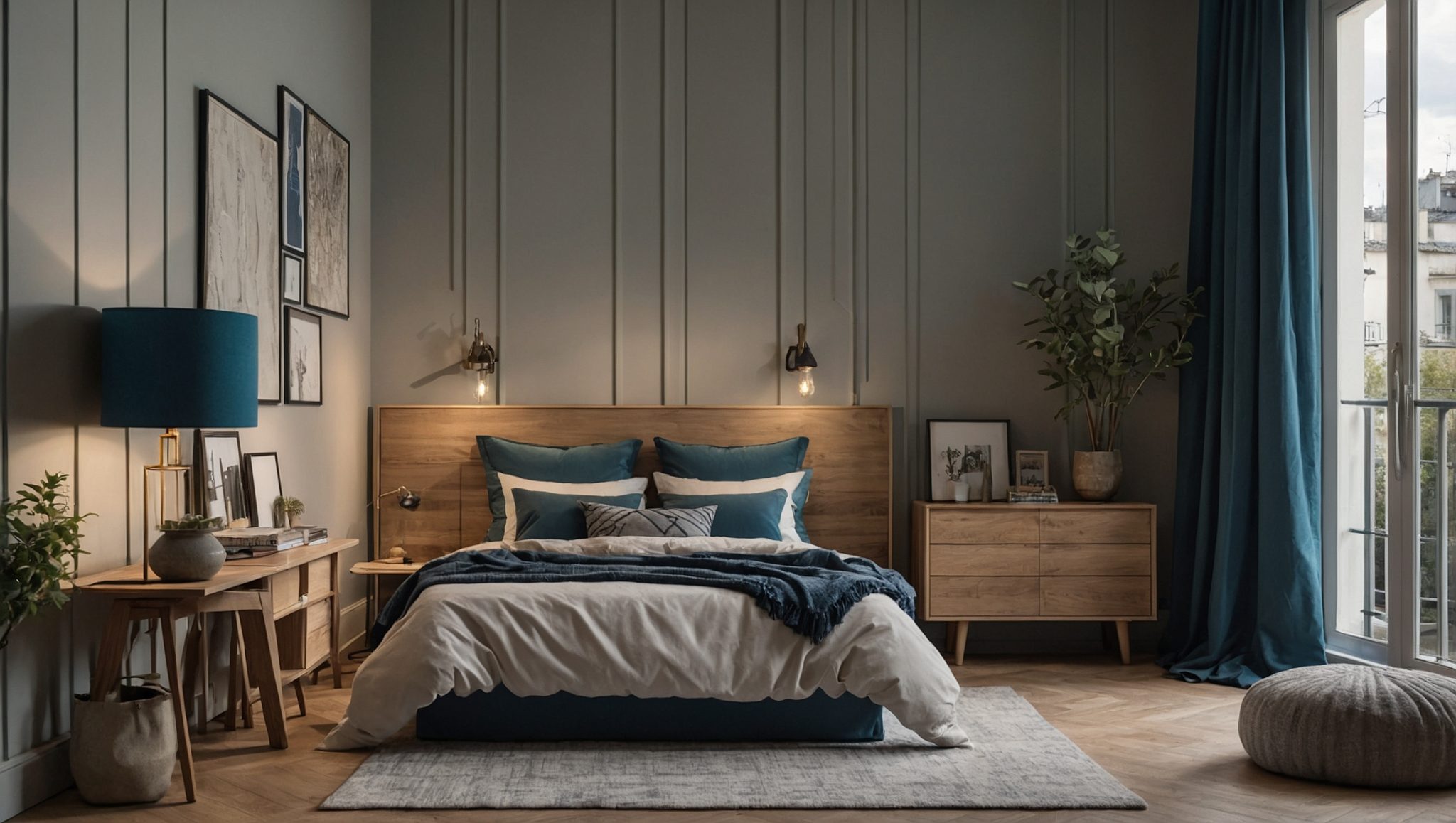 Peinture chambre adulte 2 couleurs : 7 combinaisons