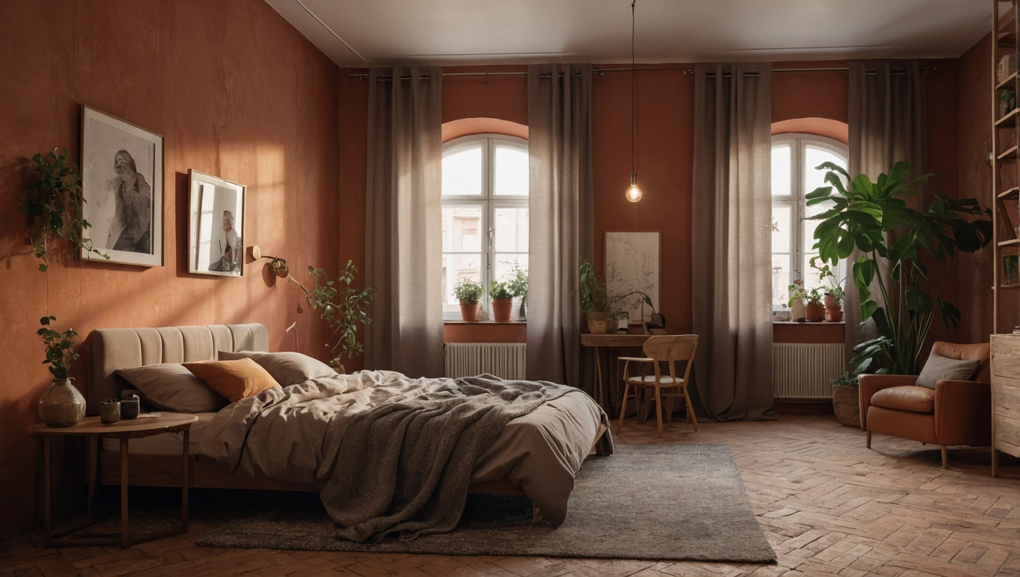 Chambre terracotta : 14 idées décos