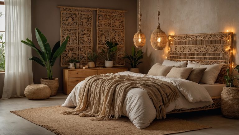 Chambre blanche et bois : nos 22 idées déco tendances