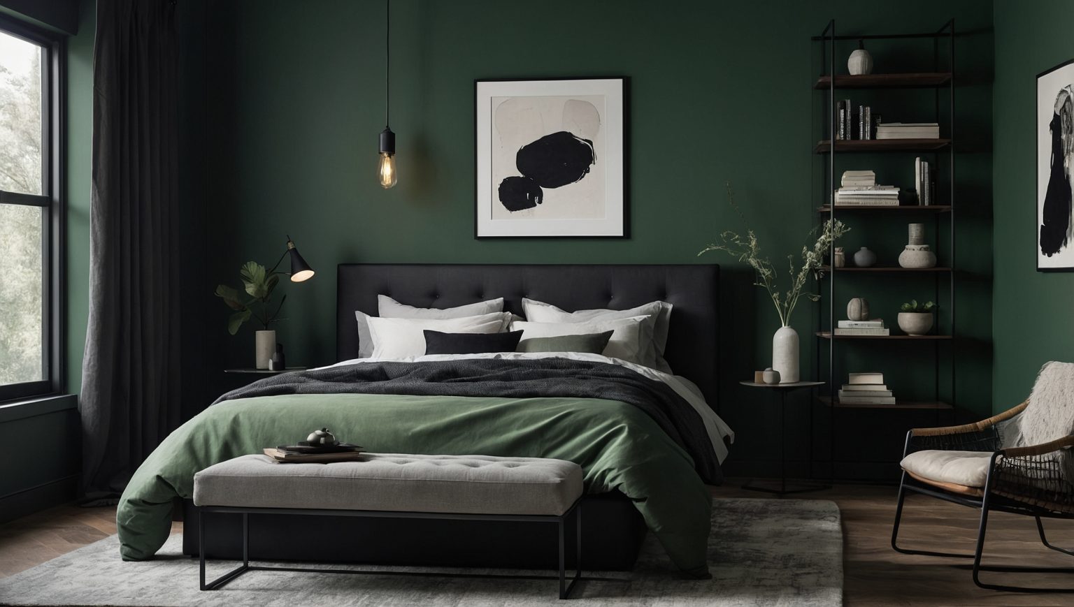 Chambre Vert Sauge : Inspiration & Conseils Déco Tendance