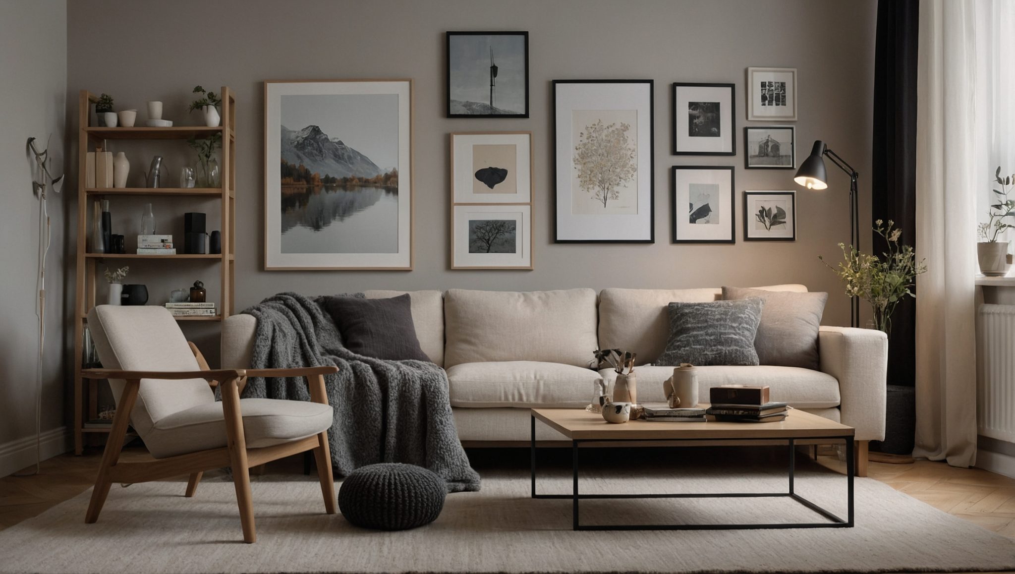 Salon scandinave : La déco nordiques pour un intérieur cosy