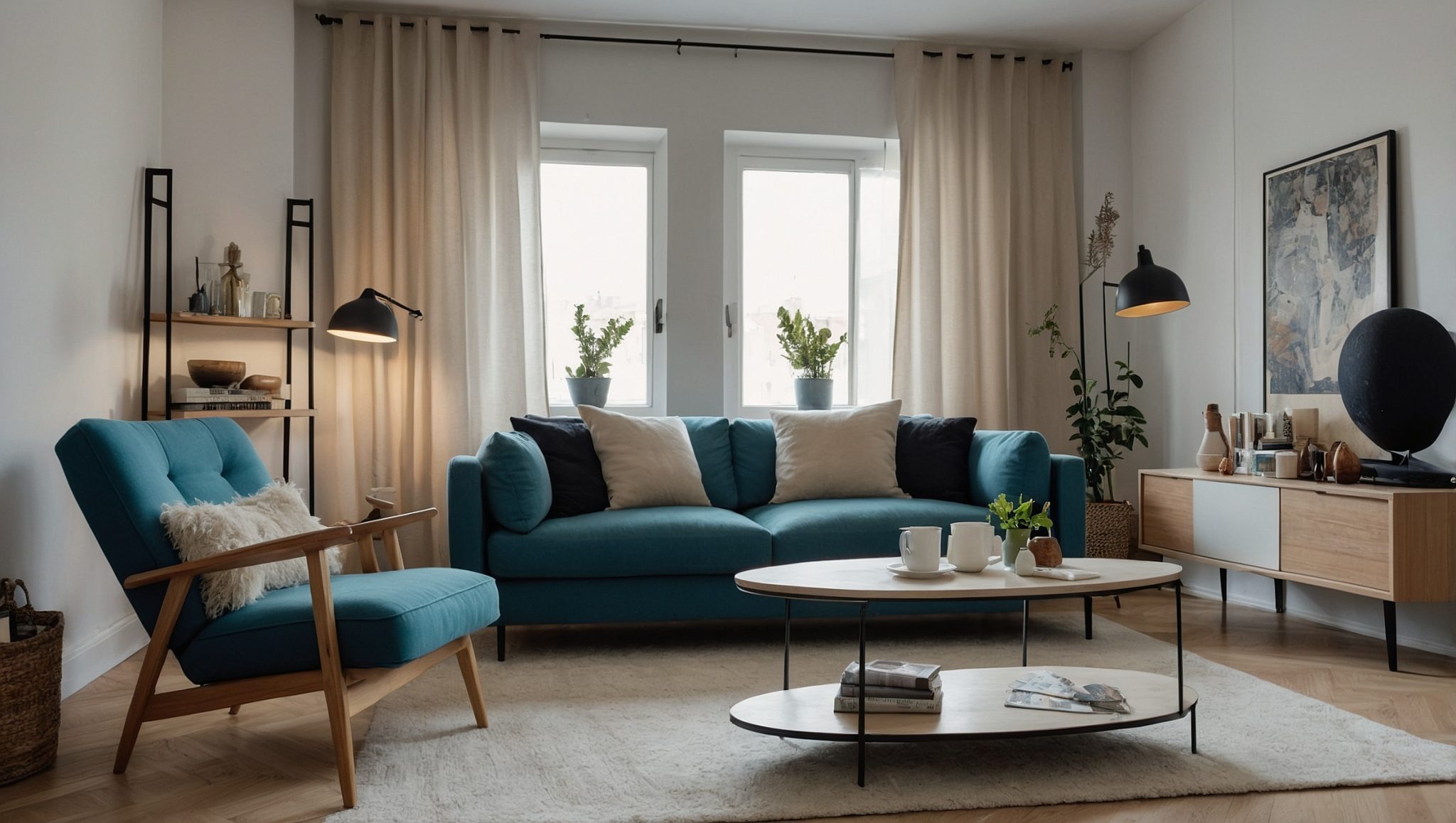 Salon scandinave : La déco nordiques pour un intérieur cosy