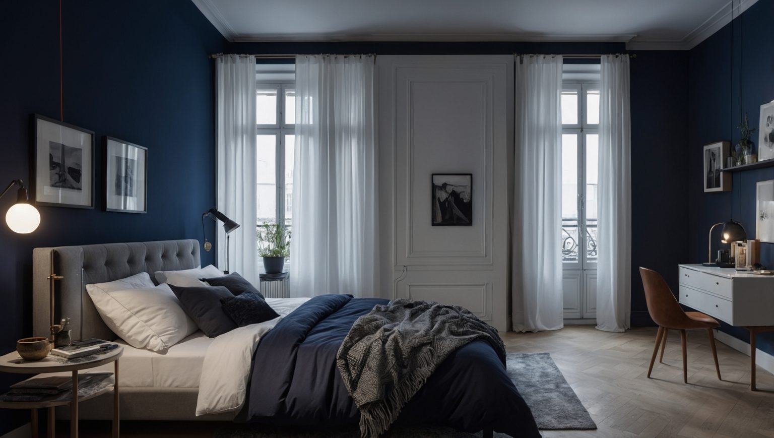 Chambre Bleu Nuit : nos conseils pour chambre apaisante