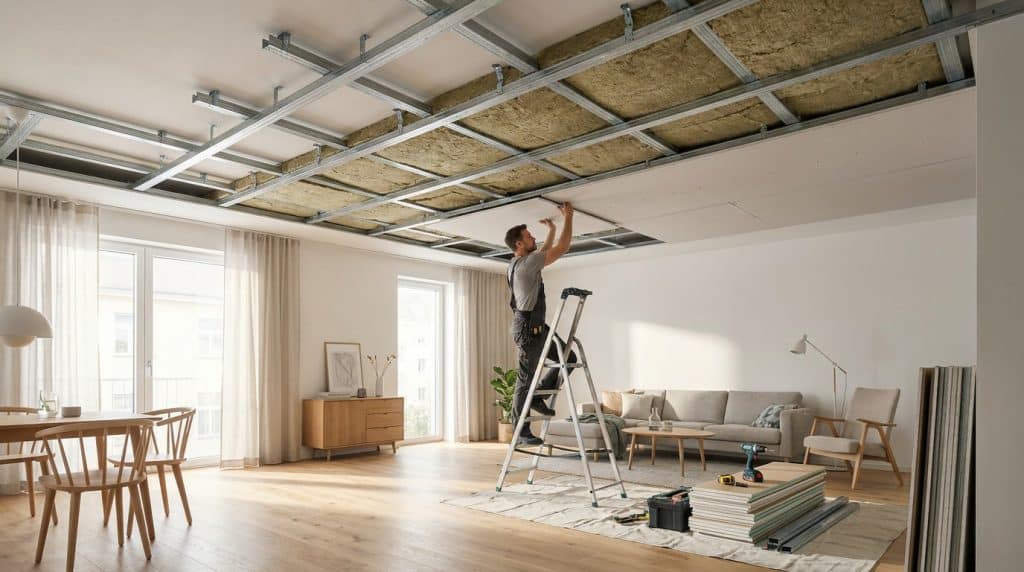 Meilleur isolant phonique pour plafond